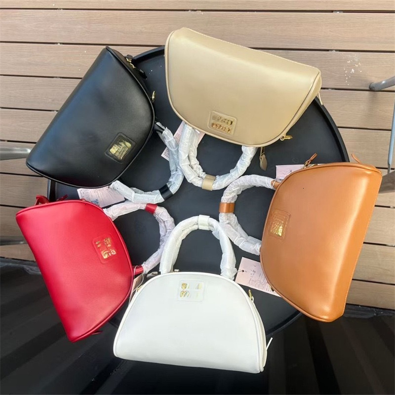 Designer's Bag: M Dumplings, Semi-circular Bag, Plain Weave, Half Moon Handbag, Large Capacity Shell Bag, Single Shoulder Crossbody Women'