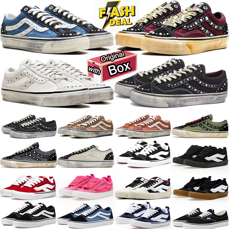 free shipping with box designer pearlized shoe canvas pearl shoes Skateboard sneakers sport mens trainers