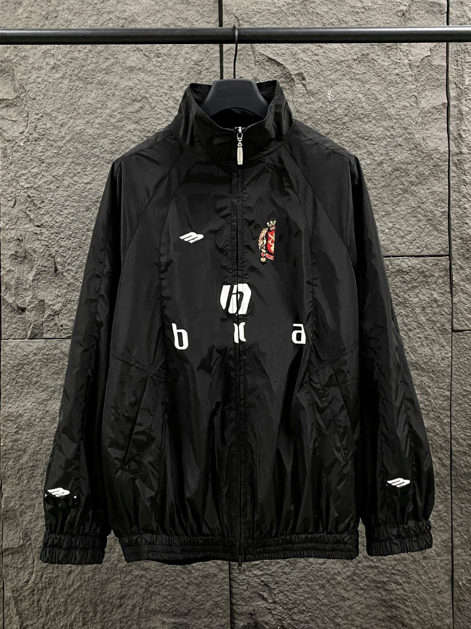 Designer jacket high quality B-Home Football Series No.10 Double layered Stand up Collar Jacket for Men and Women coat outdoor sports men Men's