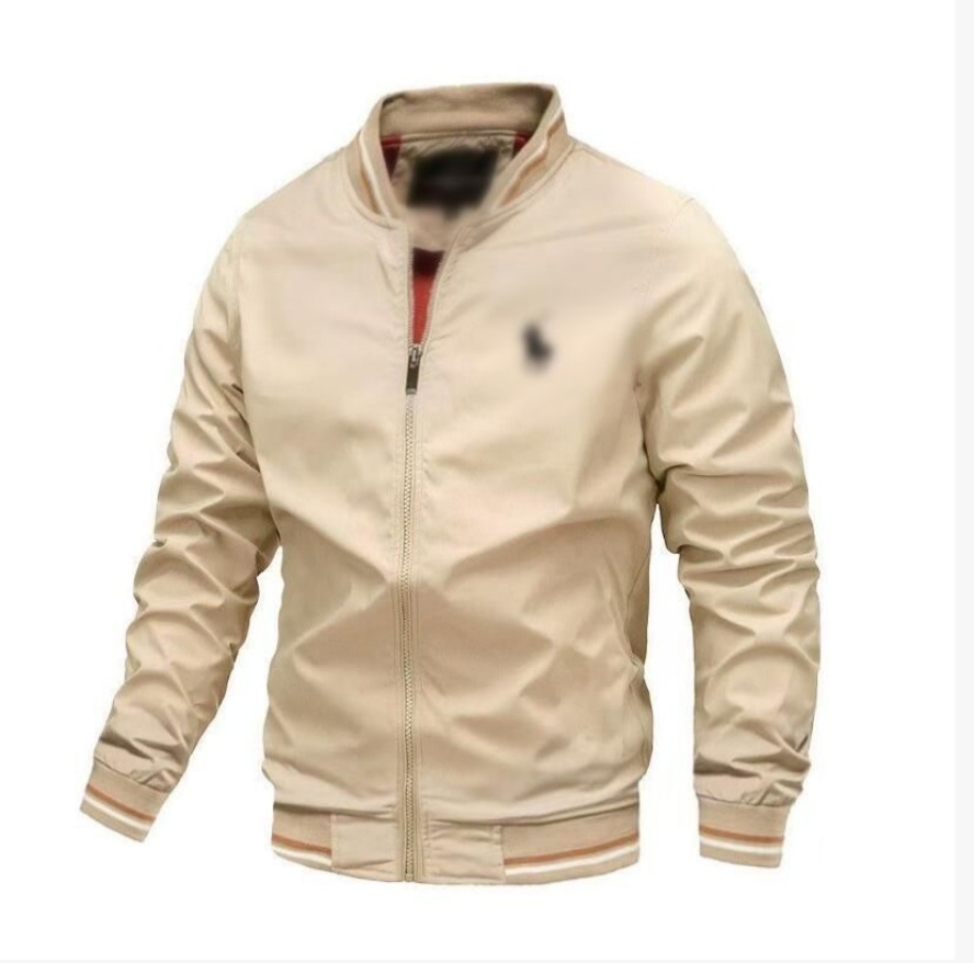 Men's polo Jacket Fashion Luxury Designer Jacket Men's and Women's coat Embroidery pony Brand Logo Men's Long Sleeve Zipper Jack