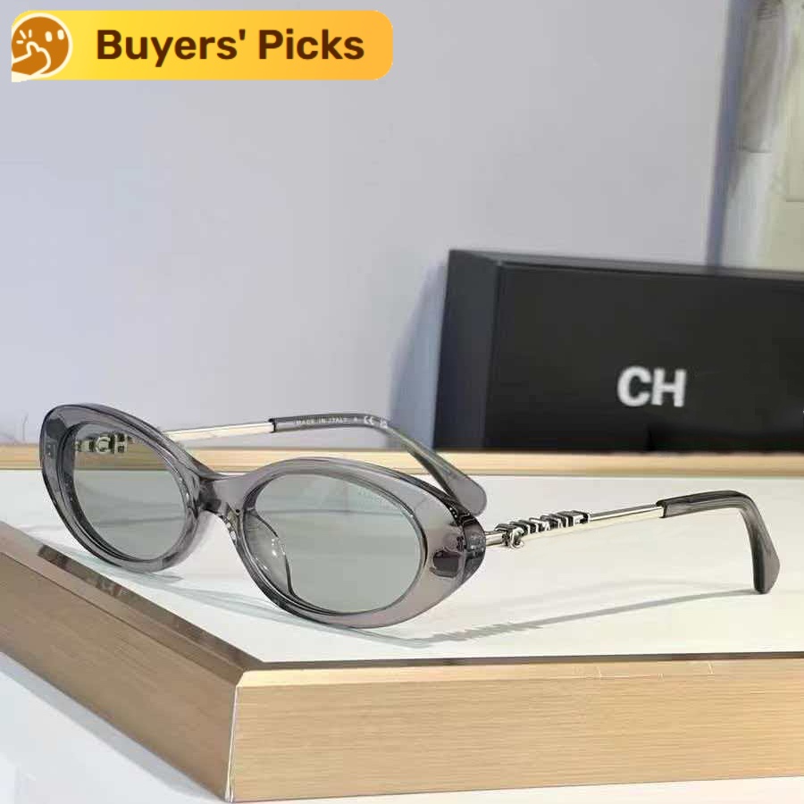 2026 New Model Luxury Cat Eye Sunglasses For Women Brand Designer Oval Sun Glasses Retro Hollow Metal Letter Temples Gafas De Sol high quality eyewe
