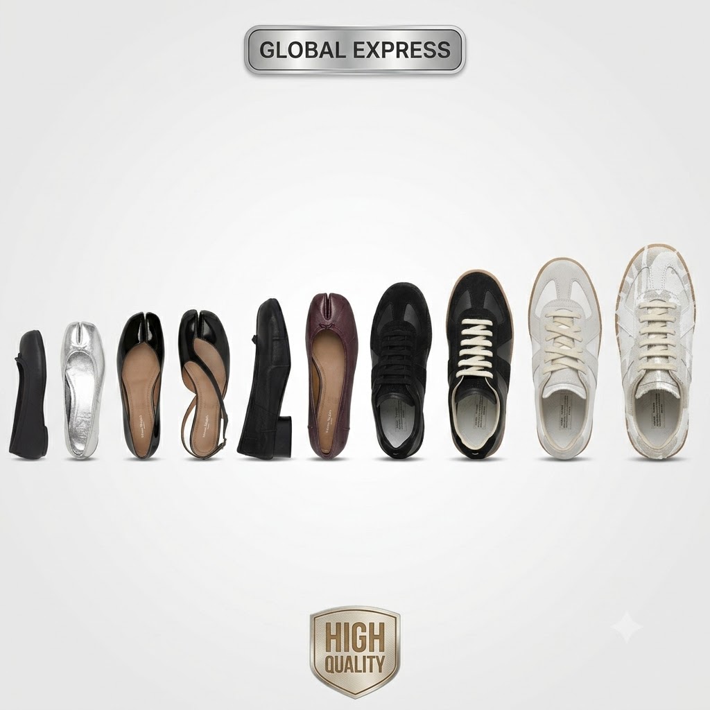 Baskets décontractées VIP Special MM6 Style Premium - Chaussures à plateforme en cuir polyvalentes haut de gamme