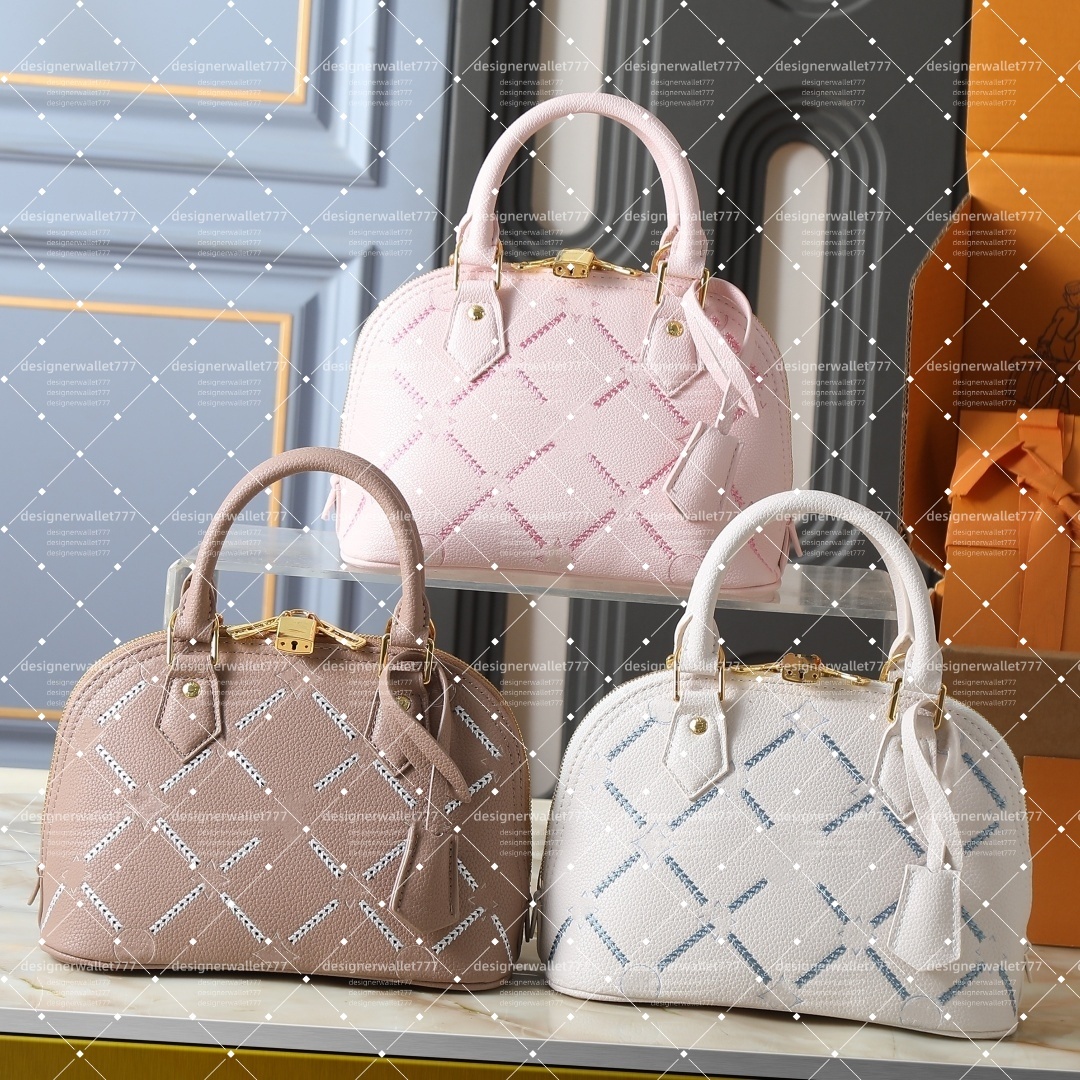 10A Designer bag almas BB leather chain tote bag trunk shell bags womens couture crossbody shoulder bags luxury handbag purse M28458 M53152 top qual