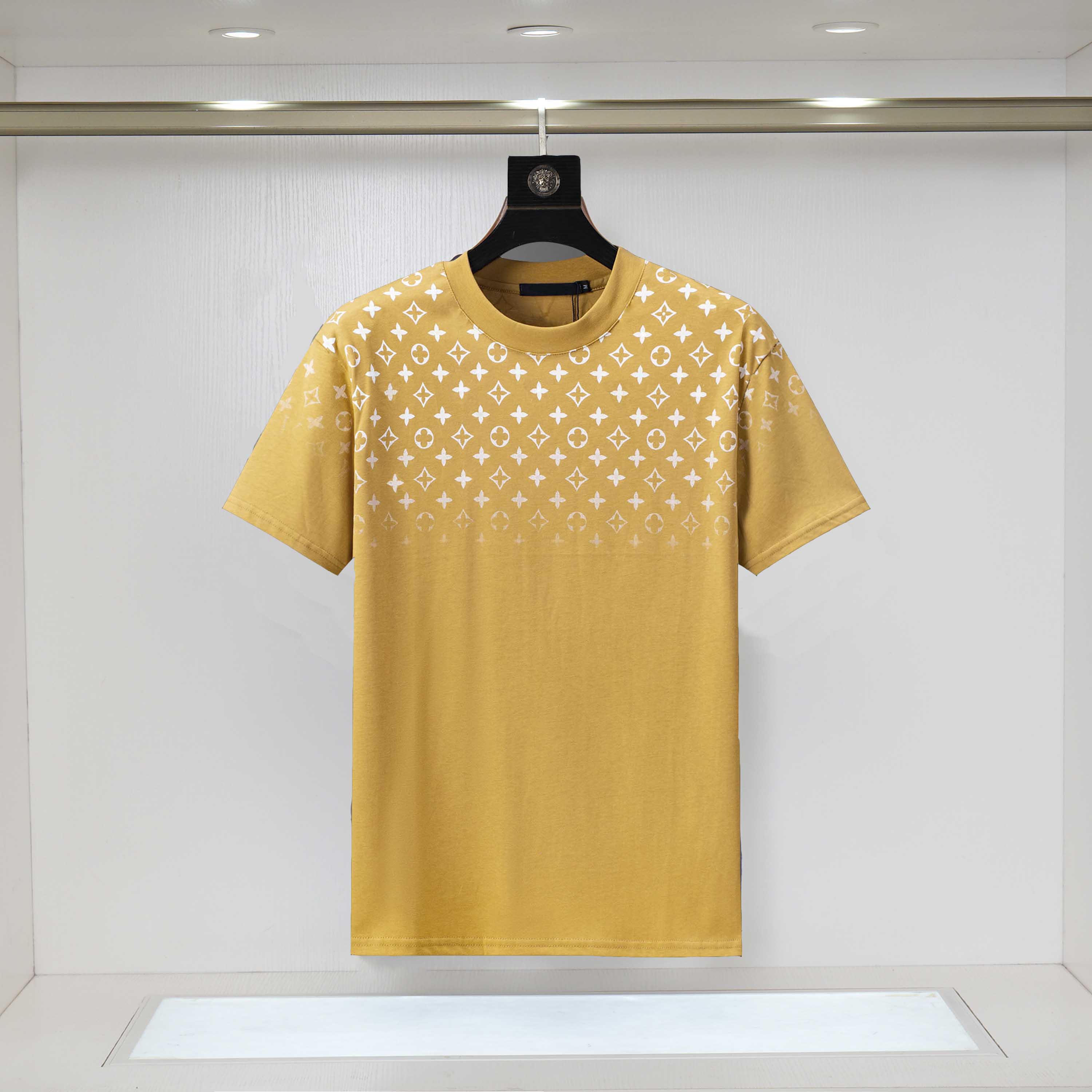 mens t shirts men shirt designer t shirts tees round neck short sleeve designer clothing summer pure cotton printed T-shirt same style for fashion l