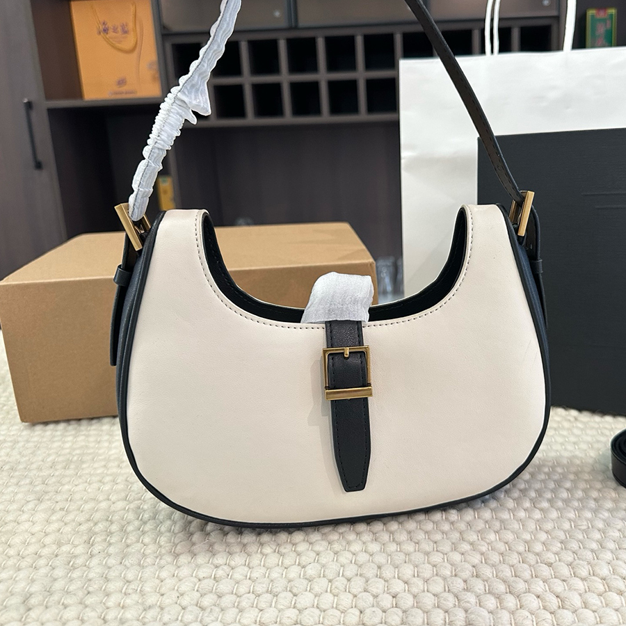 Sacs à main de créateur Sac fourre-tout pour femme 24 cm Sac Hobo Sac de luxe sous les bras Pochettes Sacs de soirée Fermeture éclair Sac à bando