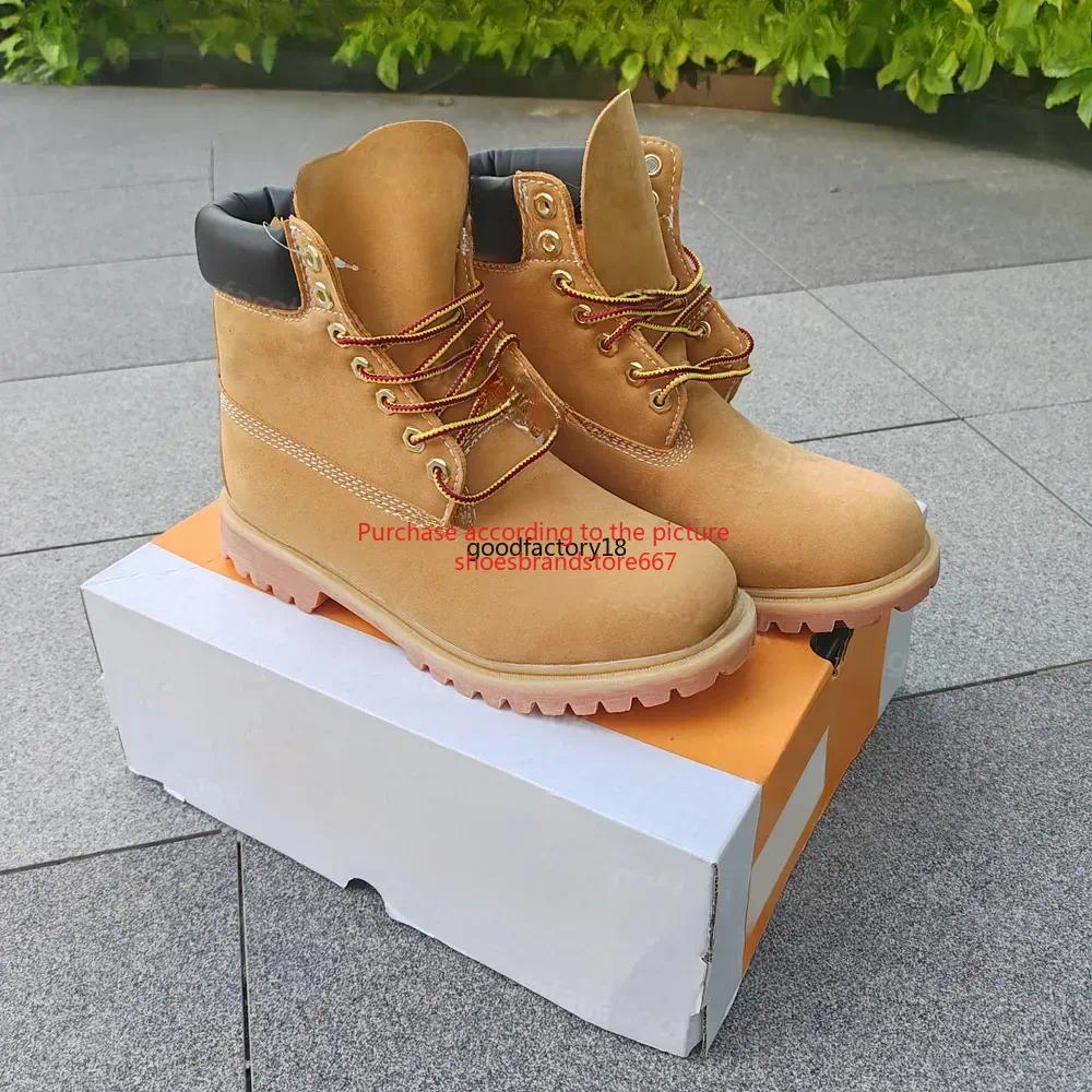 2026TOP boot Designer luxury Boots Shoes Men Boots Waterproof Ankle Classic Martin Shoe Cowboy Yellow Red Blue Black Pink Hiking Motorcycle Boots si