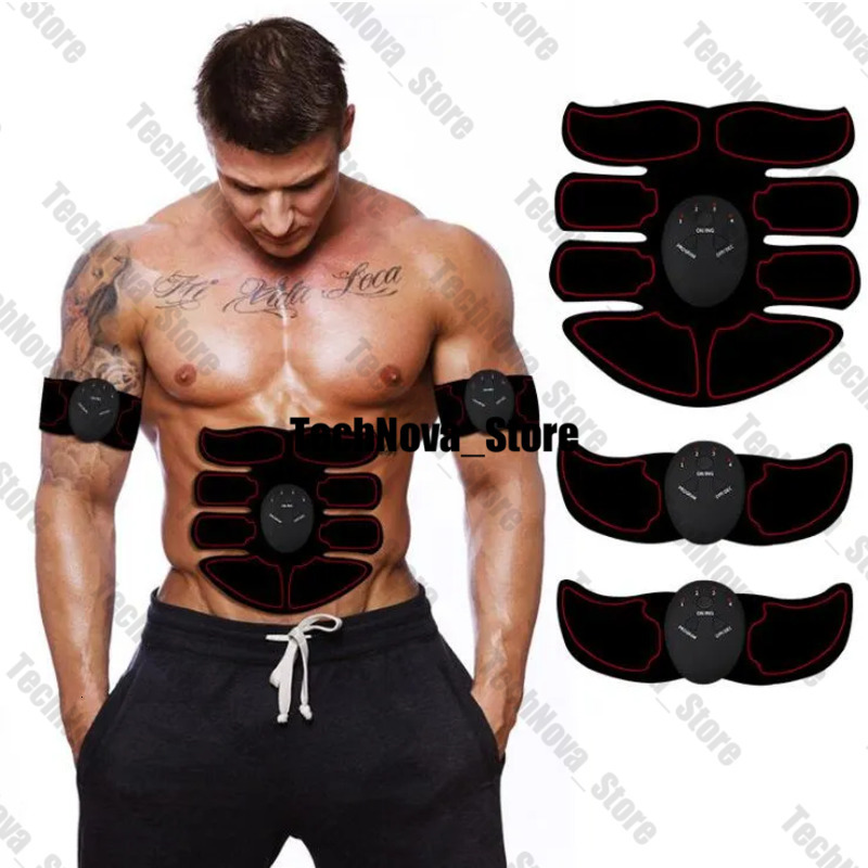 2023 Smart EMS Stimulator Wireless Electric Pulse Treatment ABS Fittness Slimming Beauty Abdominal Muscle Exerciser Trainer