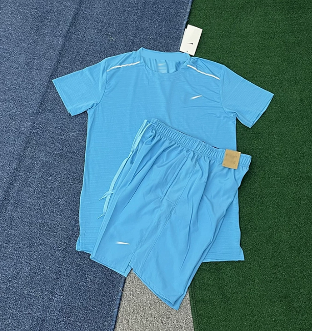 t shirt tick mens designer quick dry tech clothes multi color men shorts set Designer tracksuit Neutral Crew Neck loose Slim fit tshirt Streetwear T