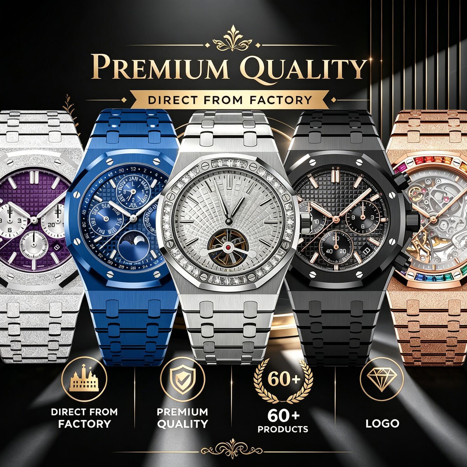Luxe Squelette Homme Designer Haute Qualité Quartz AAA Montre Hommes Audemere Paguet Montre Chronographe Mécanique Six AiguillesTous Cadrans Mont