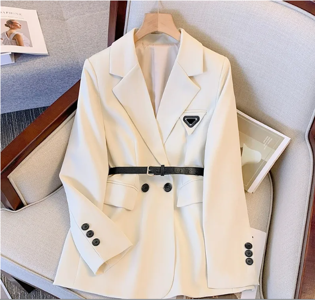 2026 Designer clothing Top Designers Women's Suits Blazers Fashion Premium Suit Coat Plus Size Ladies Tops Coats Jacket Send Free Belt