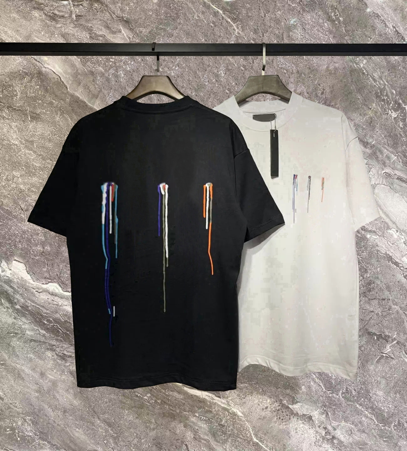 Créateur de mode chemises pour hommes imprimé homme T-shirt coton t-shirts occasionnels à manches courtes Hip Hop H2Y Streetwear t-shirts de luxe