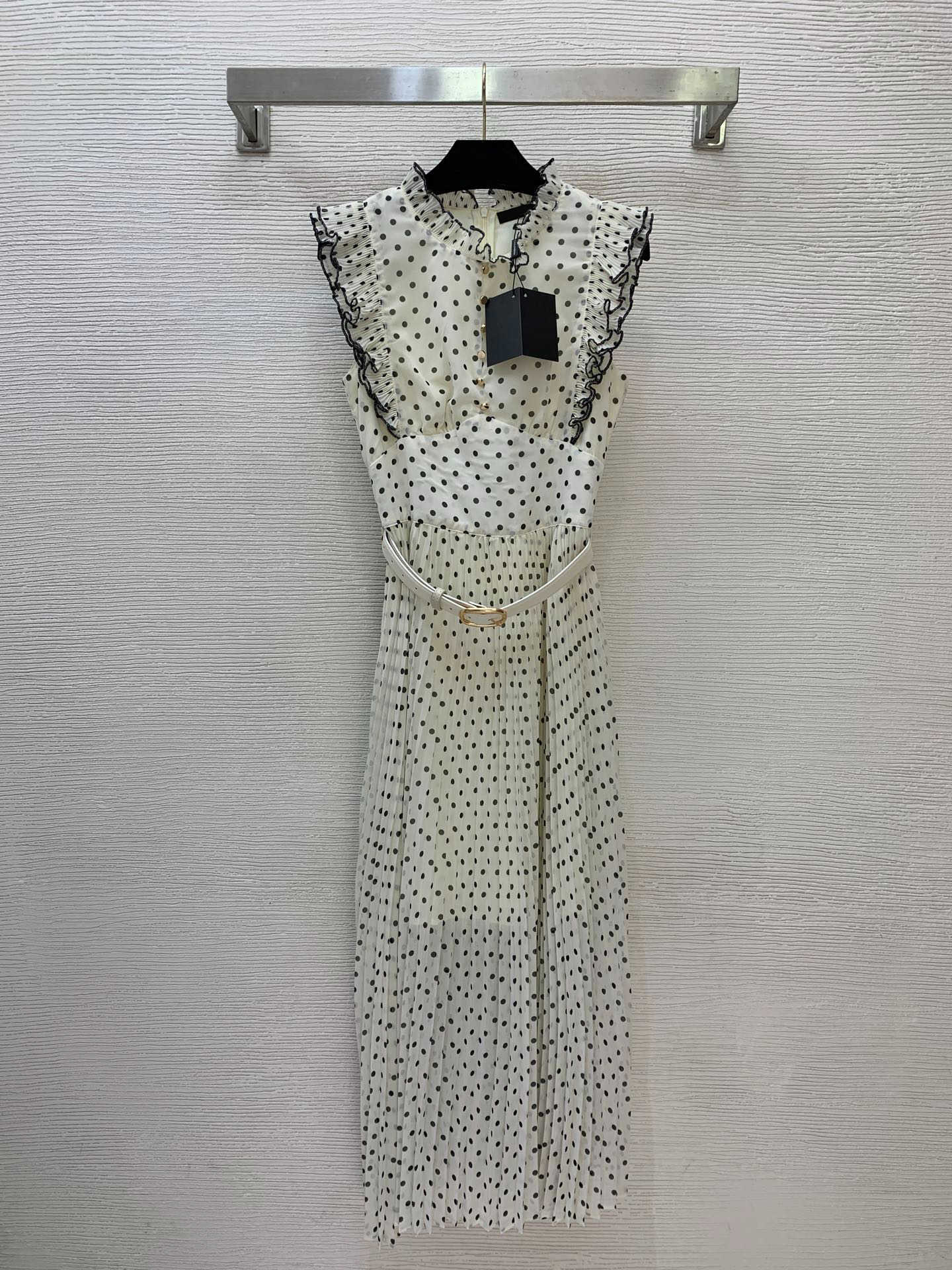 designer dresses for woman All-Over Polka Dots Printed Fitted Slimming Long Dress Fashion Luxury Sexy Vacation Women Clothing S-2XL