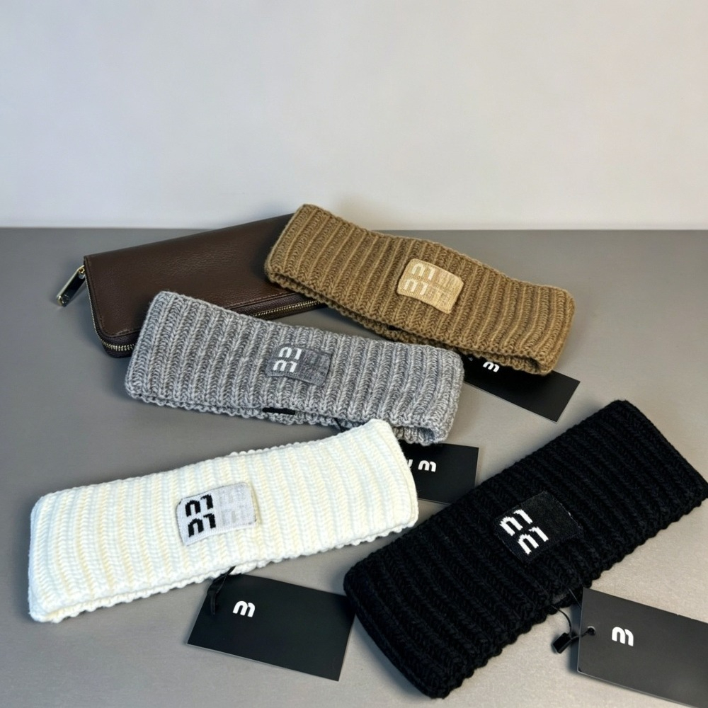 Designer Headbands for Men and Women Stretchy Knit Headband Soft Elastic Hair Bands Daily Sports Fashion Letter Headband Casual Hair Accessories-image-1112912358