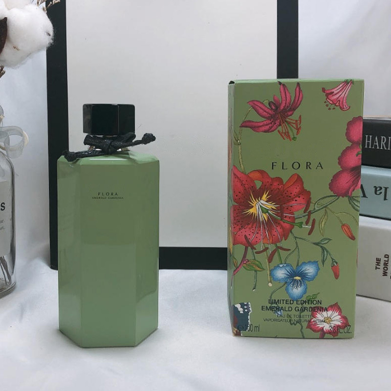High Quality Cologne Perfume 10A Flora Bloom Flowers 100ml Black Green Pink Red Flowers Eau De Toilette Man Perfume Fragrance For Women Long Lasting