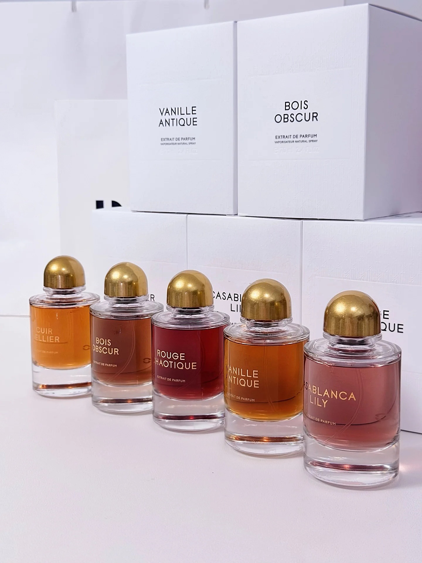 Designer Perfume 70ml Vanille Antique Casablanca Lily Cuir Sellier Rouge Chaotique Fragrance Extrait De Parfum Long Lasting Good Smell Man Women-image-406459151