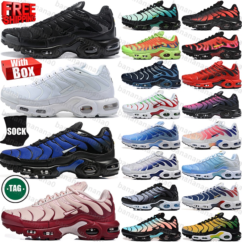 Free Shipping With Box Designer airmaxplus vapormaxx vapormaxplus vapormaxe tn tns tnss plus sneakers Sport Running Shoes mens trainers for womens c
