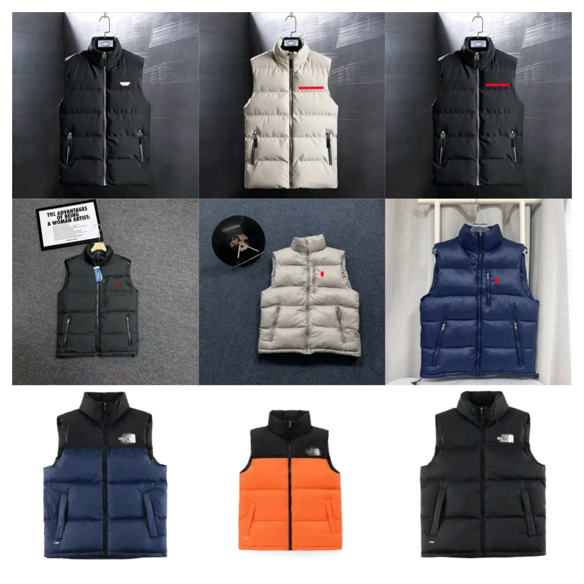 Designer Down Parkas vest Puffer Jacket Coat Fashion Men Women Jacket polo Jackets Parkas Snowsports thickened warmth vest For Winter Accessorize Sn
