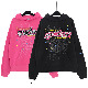 Spi Hoodies Designer Puff Print Pullover Sweatsuit Loose Casual Mesh Print High Quality Streetwear SpidWeb Print Costumes For Men Women Spi Signatur