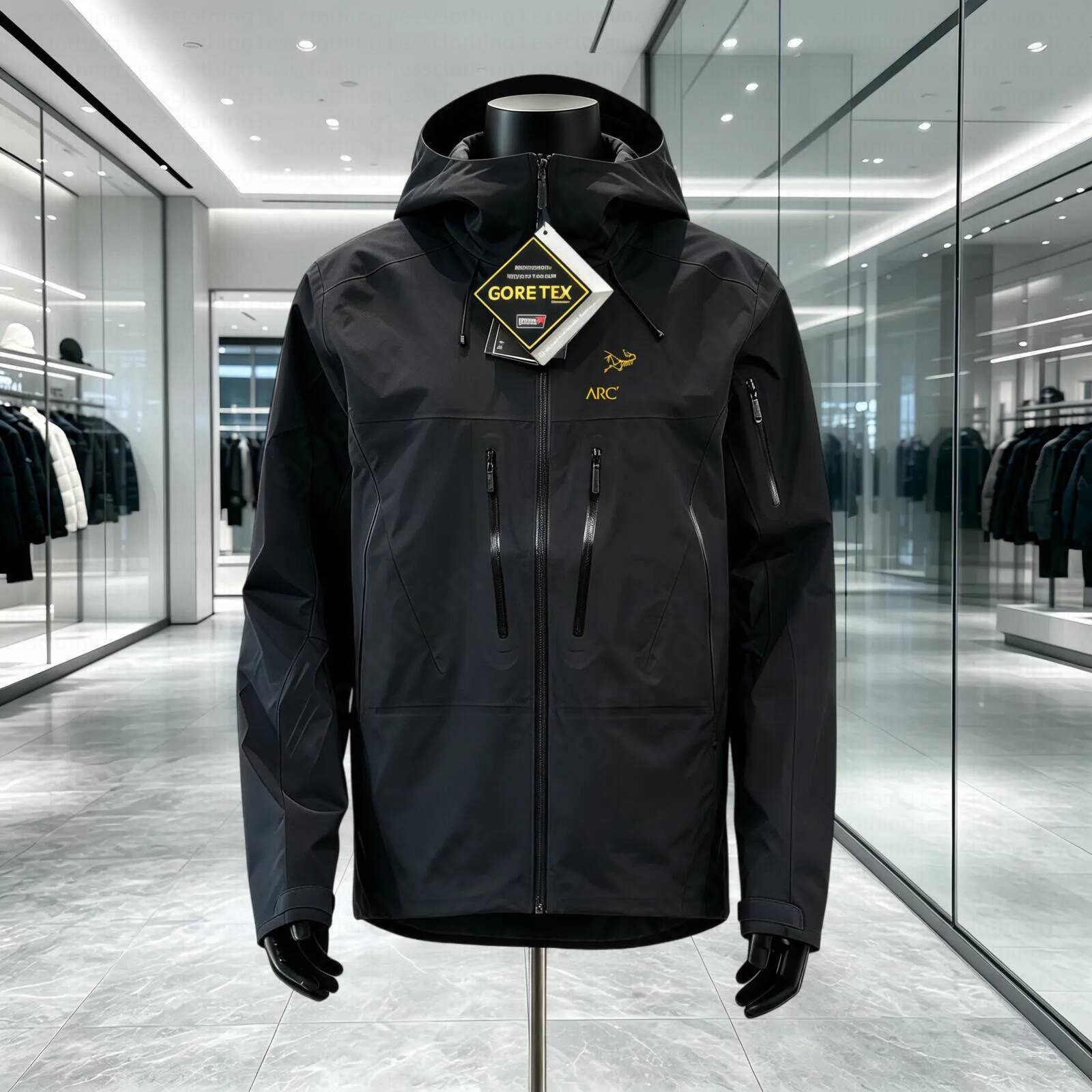 Arcteryxnessitys jackets NEW 10A Designer Outdoor Sports Arct Coat Men Women Male Casual Outwear Man Slim Waterproof Artery Sport Jacket cc6