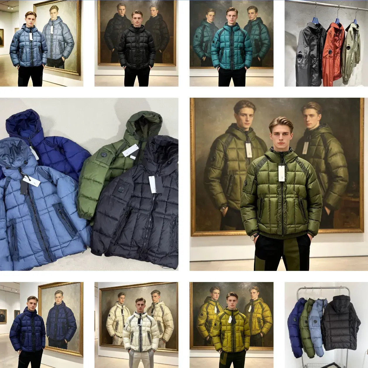 Men outerwear Short Jacket Men Short Jacket Puffer Cp Mens Jackets Spring Assault Suit Designer Candle Correct Outerwear Version 1:1 Pure Cotton Lux