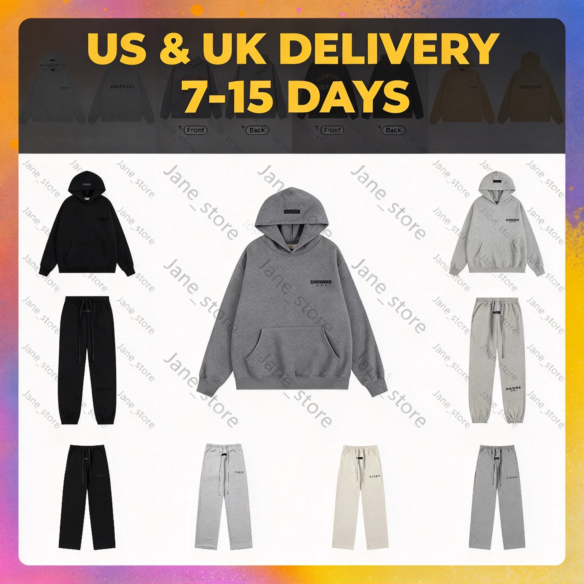Fashion tshirt Mens shorts Skateboard hip pop High quality Oversize Street Streetwea short hoodie Hooded Sweatshirt Sweatpants t shirt pant for Coup