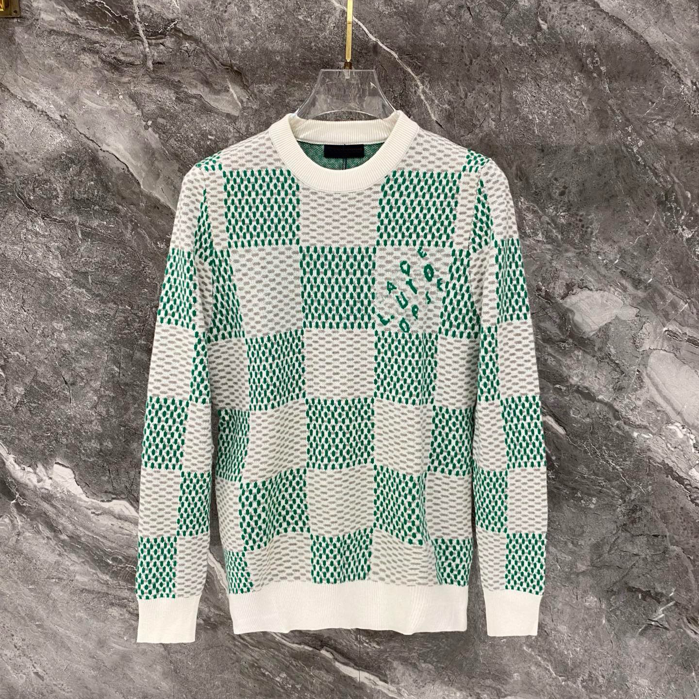 Designer brand clothing, high-quality men's sweaters, wool blended round neck long sleeved sweaters, wool sweaters as base sweaters
