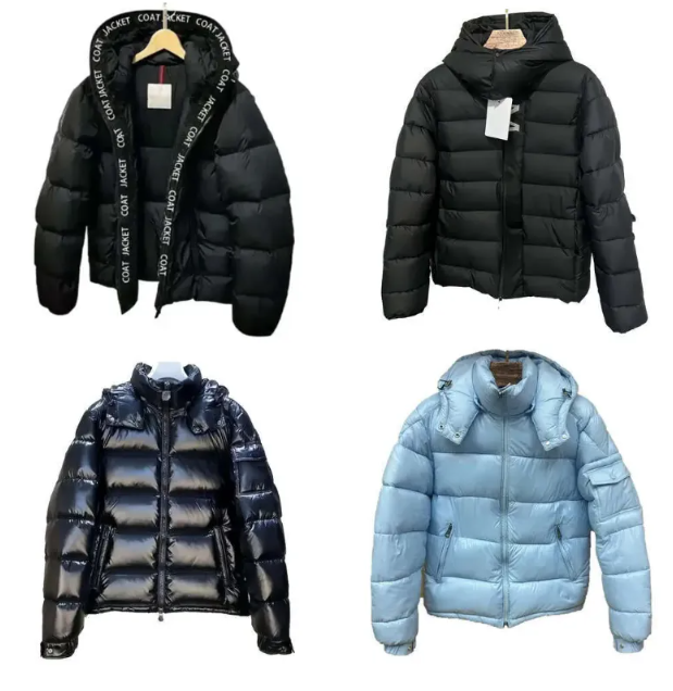 NFC scan Men's Designer Jacket Winter Puffer Jacket Warm Windproof Down Jacket Shiny Matte Material M-5XL Couple New Fashion Designer Canadian