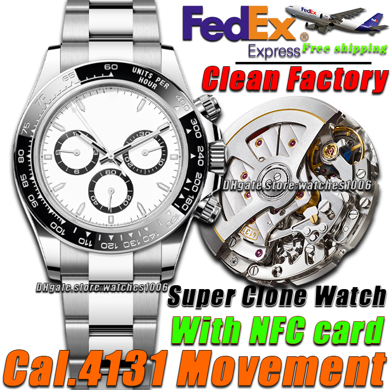 Mens watch Luxury watch Clean Factory VS Factory watch Cal.4131 movement Designer Watches men 40MM High quality 72-hour power storage Automatic Mech
