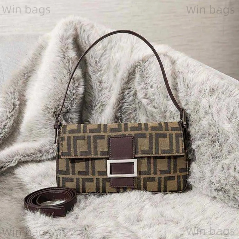 Classics Top Designer Bag High Quality Women Crossbody Bag Baguette Premium Brand Shoulder Bag Canvas Handbag Vintage Shoulder Bag Women's Hand