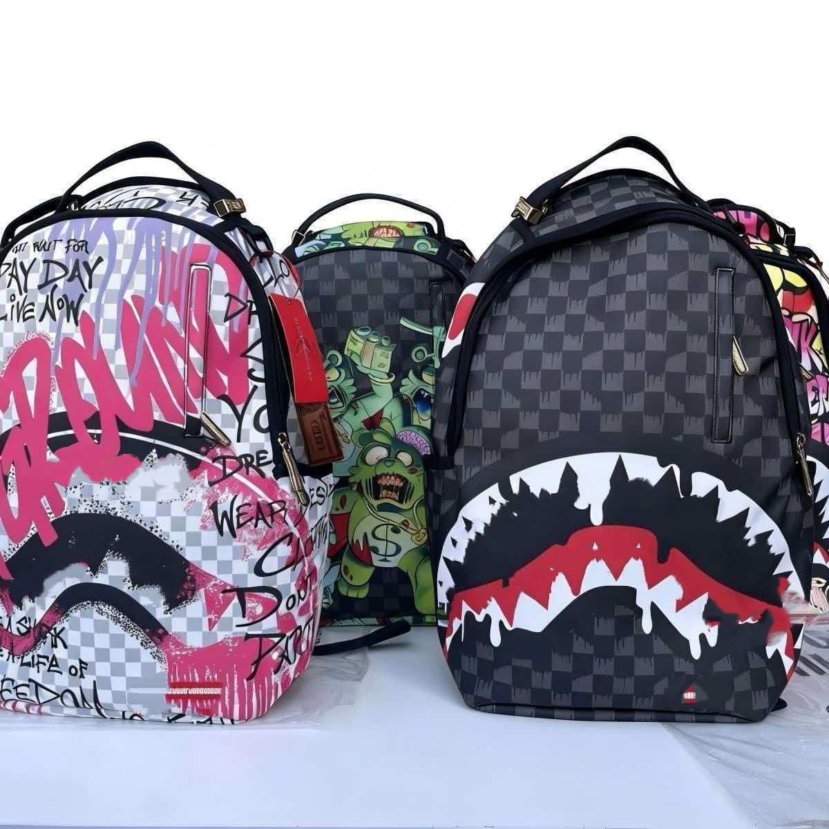 A++spraygroudd backpack Designer backpack High-quality Bags Student Schoolbag Backpack Ladies Diagonal Bag New Lightweight Backpacks Outdoor BaCKPAC