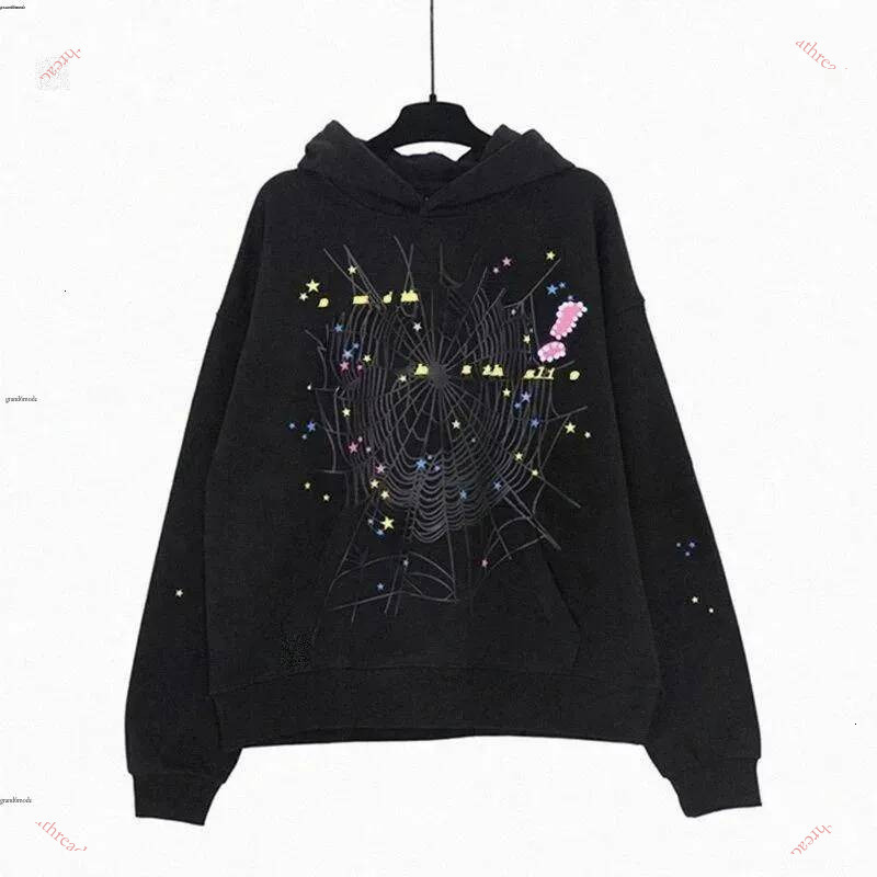 spider hoodie new Mens Web Hoodie for men Young Thug Spider Sweatshirts Hoody Women grid cobweb pink hoody Tracksuit Print Pullover net pants spyder