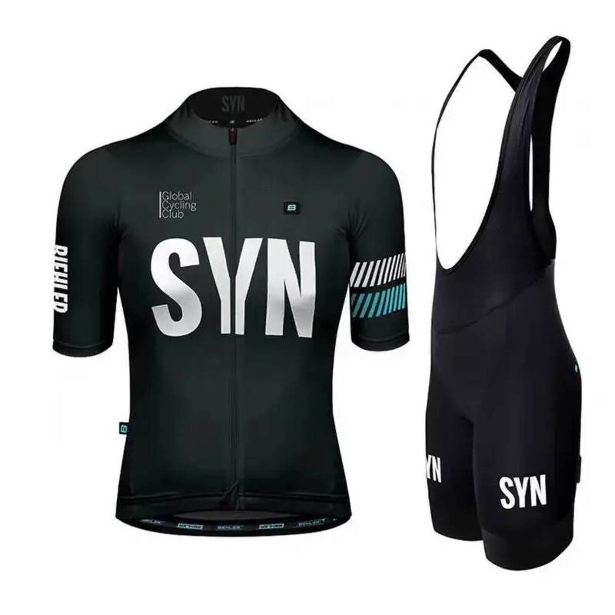 Designer Sport Outdoor SYN CYCLING JERSEY Mens * And Womens Summer football Road Cycling Short Sleeved Set Breathable Quick Drying Jersey Bib 251013