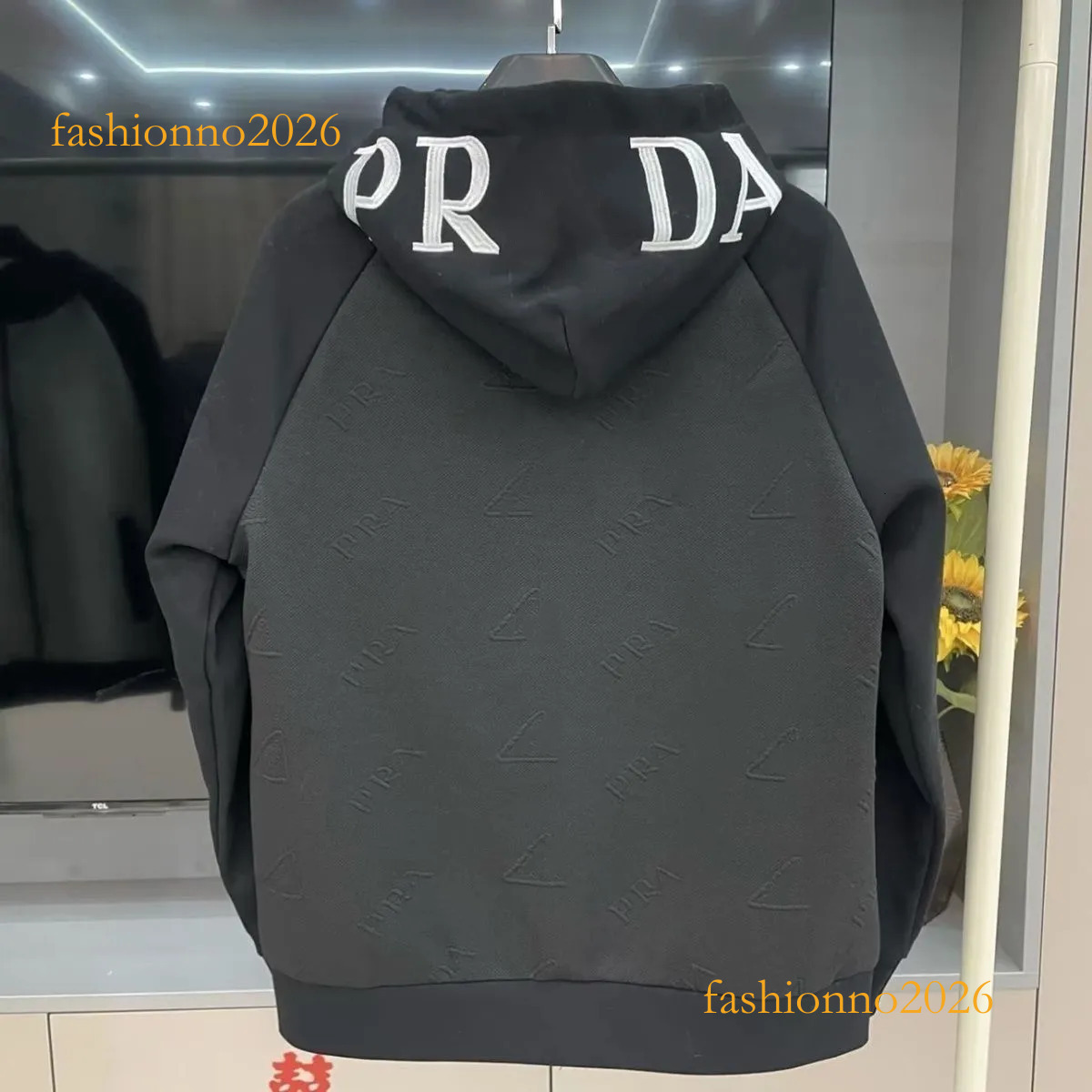 Procurement Products Prara Hoodie Autumn And Winter Fashion Designer Premium Pradlys Hoodies Casual Exquisite Craftsmanship PR Sweatshirt Men Luxury