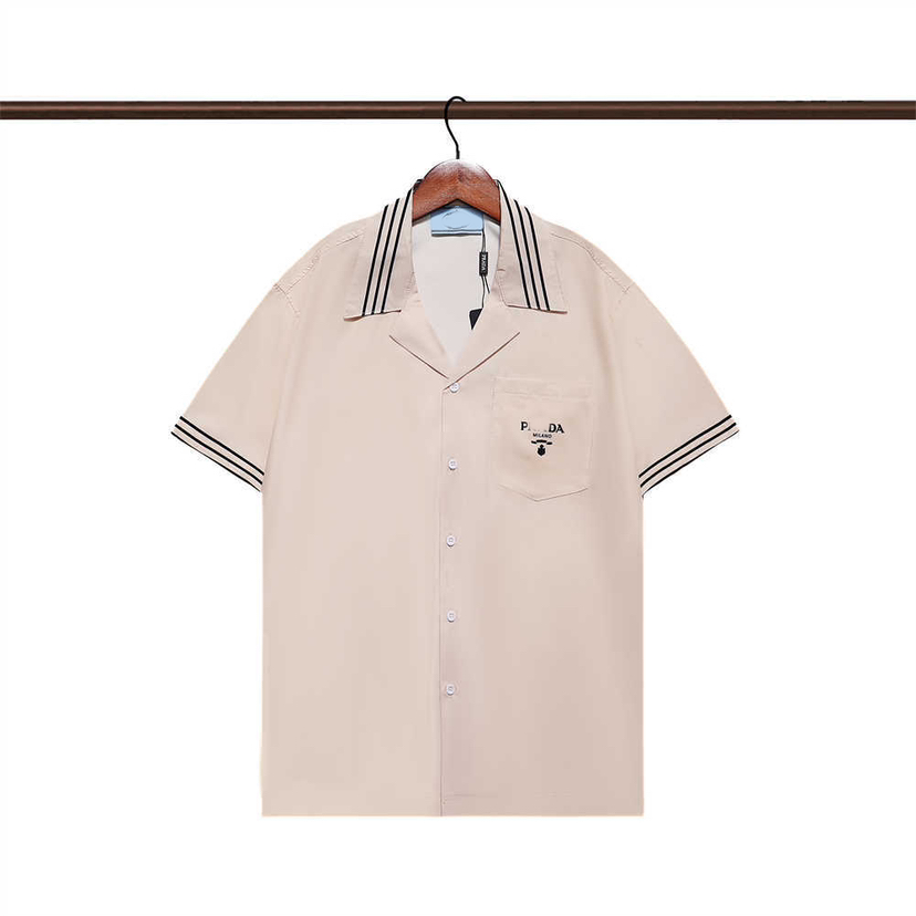 Shirts High end embroidered short sleeved cotton polo shirt men s T shirt Korean fashion clothing summer luxury top Asian size