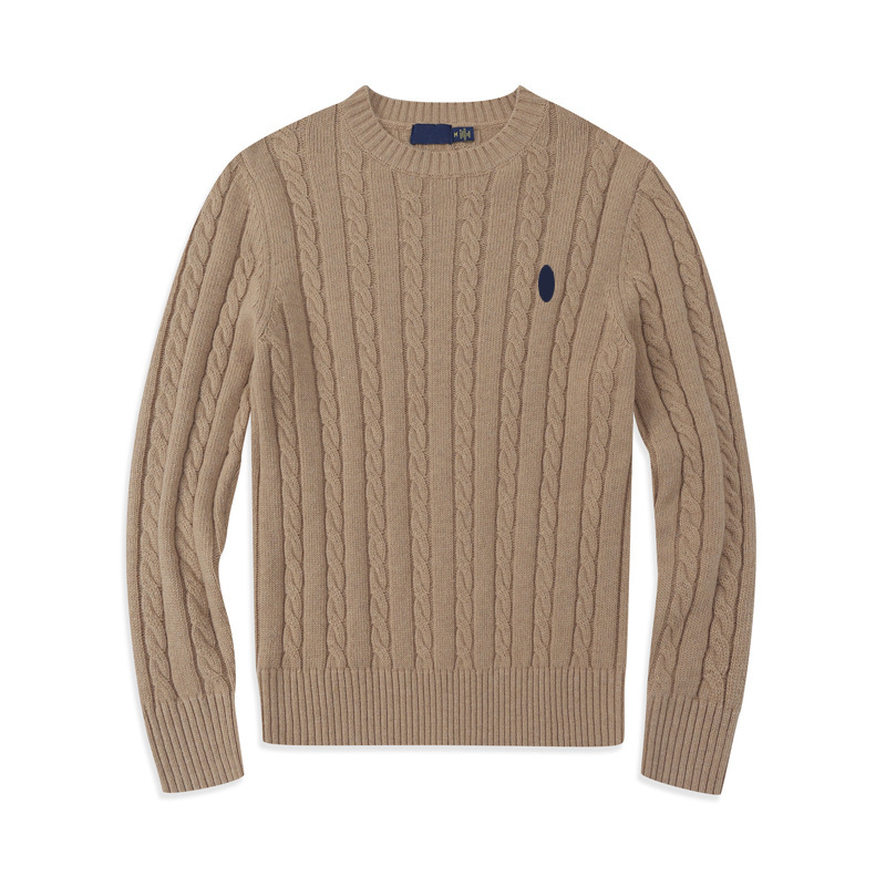 2026 Men's Designer Knitted Sweaters RLS New Niche Best-Seller Autumn/Winter Sports Youth Trendy Crew Neck Pullover Fashion Polo Knitwear Ca
