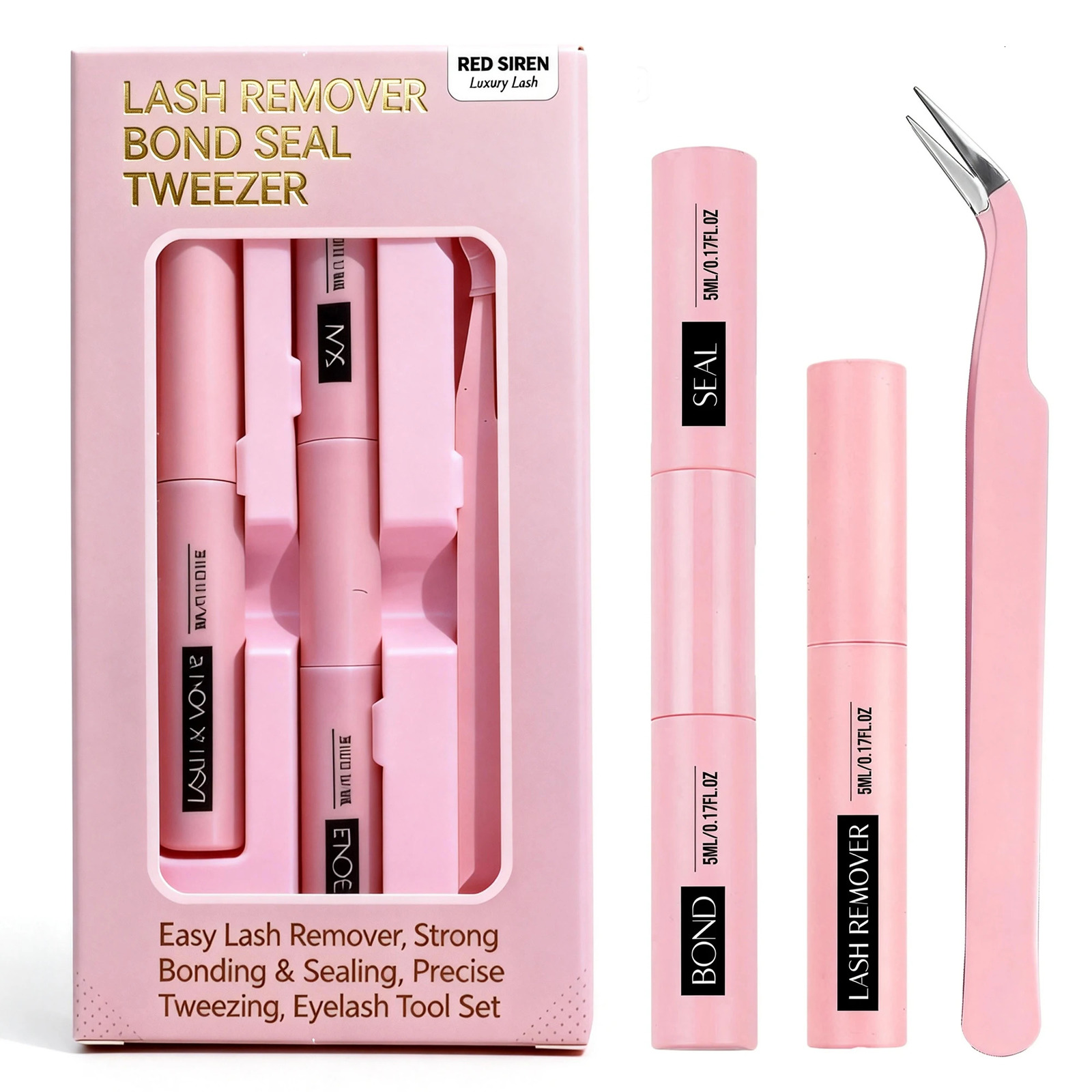 Luxury Eyelash Kit 2026 Bond And Seal Lash Remover maquillaje Tweezer Makeup Tool Set Long Lasting Glue For Eyelashes Use At Home Free Shipping