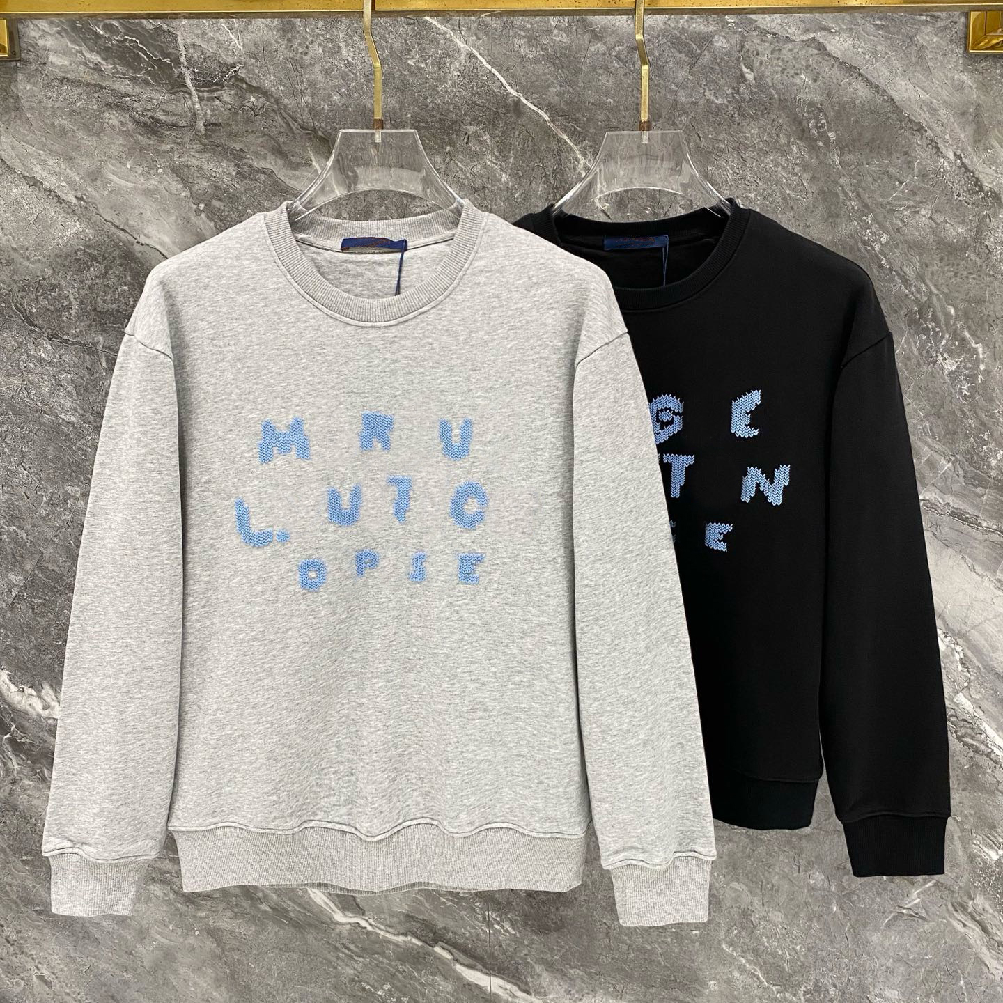 Sweat à capuche pour hommes de haute qualité (à capuche, à capuche) pull à col rond côtelé à manches longues pour couple