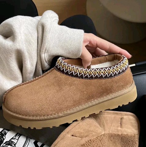 uggswomenilys slippers Designer Ultra Mini Bow-boots tasman Slippers Zipper Heart snow boots Genuine Leather Suede Winter boots 26 Beautiful Christm