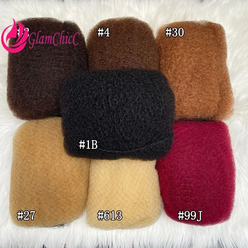 High Quality Afro Kinky Bulk Human Hair Crochet Braids 50g/Pack for Mini Twist Braiding Dreadlock Loc 10-22inch 260929