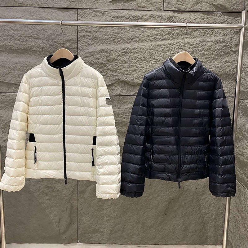 mon pufferjacket verrerie women black label waist cincher jacket down short jacket designer brand clothing warm fashion jackets outdoor jackets coat