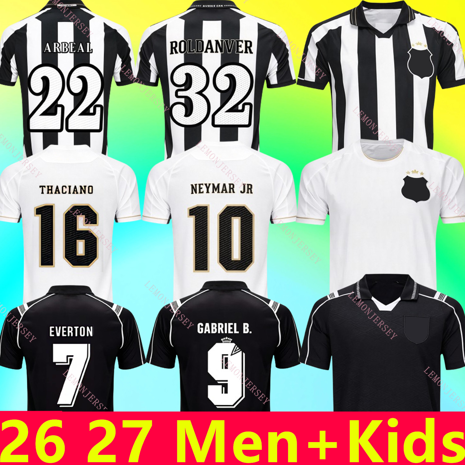 2026 2027 Santos retro soccer jersey 12 13 24 26 27 NEYMAR JR PELE RONY GABRIEL B. Ganso Elano Borges Felipe Anderson vintage classic sports footbal