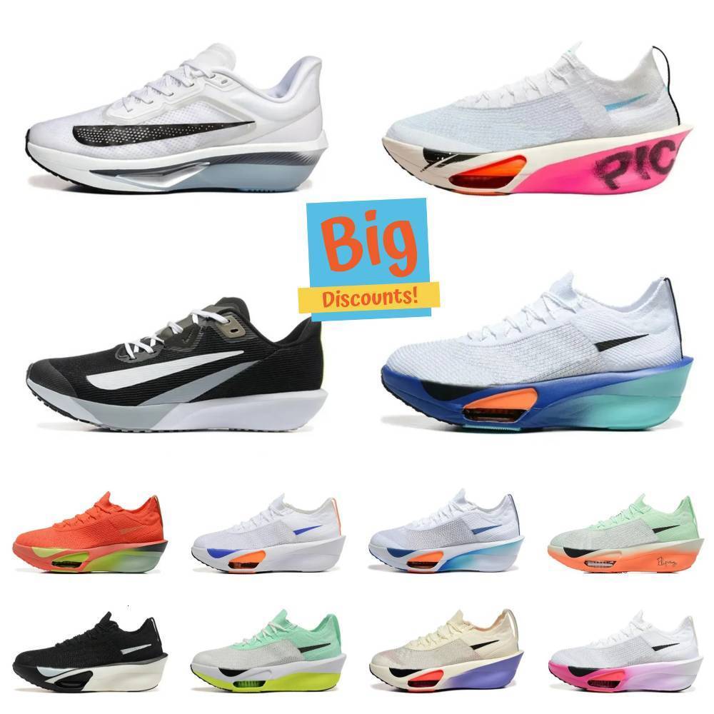 Designer Alpha Fly NEXT% 2 3 4 Sports Shoes Alphaflyes Men Women Vaporflyes 5 6 Running Shoes White Black Electric Green Blue Yellow Grey Sneakers R