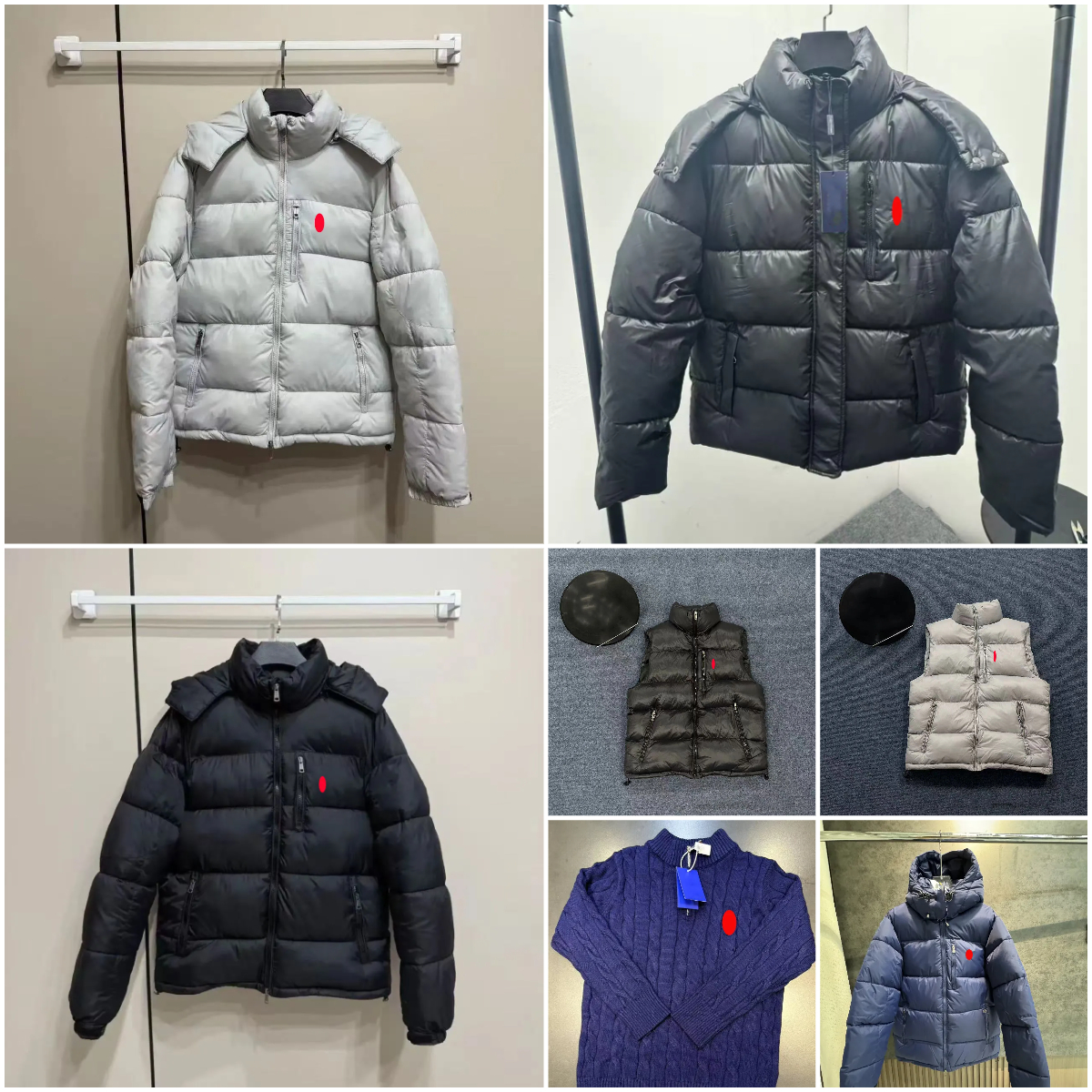 26ss doudoune Designer Puffer Jacket Winter Jacket Winterjacke Mens Coat Mens Puffer Jacket Mens Jacket Coats Designer Men Hooded Zipper Winter Polo
