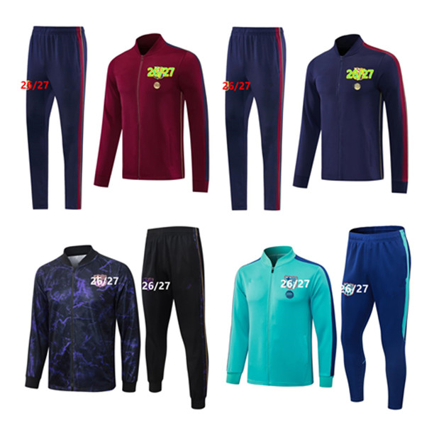 2026 2027 Barce LAMINE YAMAL jacket tracksuit 26 27 RAPHINHA football kits training suit survetement chandal Men kids Barcelona tracksuits jogging s