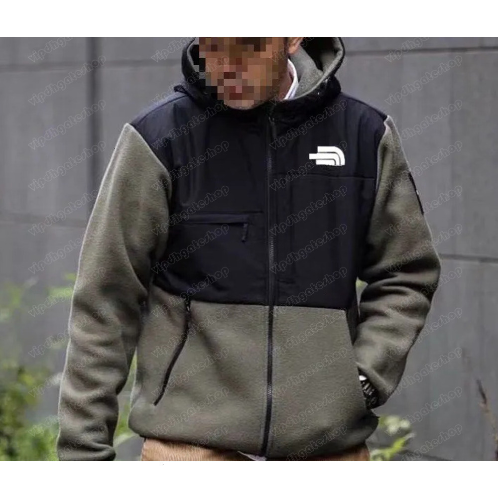 Men Polar Jacket Designer Face Jacket Coat Polar Fleece Jacket Designer Leisure Thickened Collar Cotton Outdoor Sport Windbreaker Puffer Men Polar J