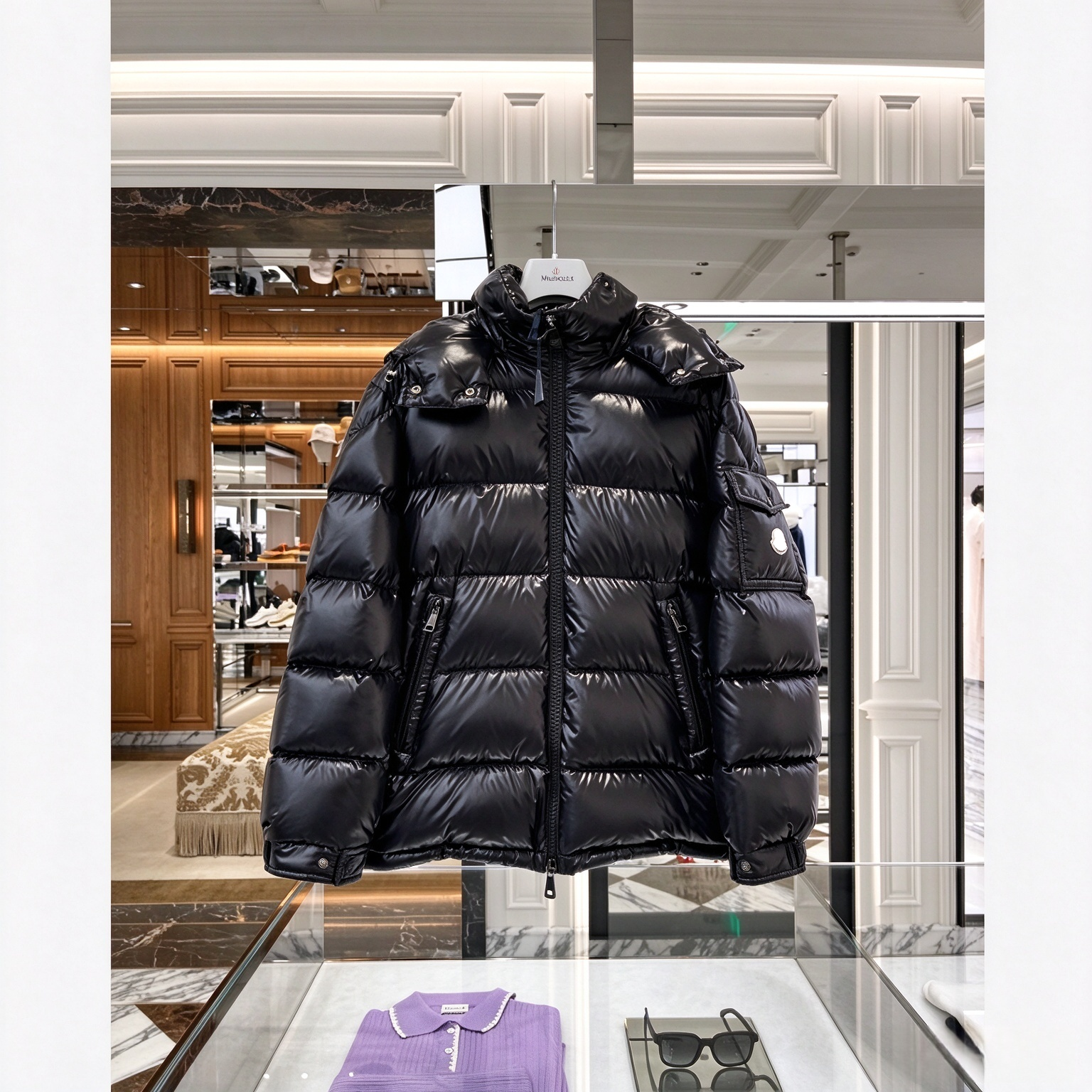 Winter Designer Men Jacket Coat Mens Fashion Brand Doudoune Hooded Puffer Warm Windproof Down Embroidered Outwears Down