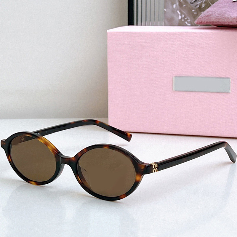 High quality Designer sunglasses for women men 04Z 11Z 06S Fashion luxury glasses nerd Small frame Oval retro Euro american trend glasses 2025 Fashi