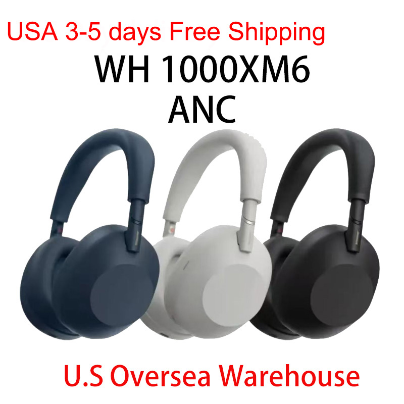 US Stock 3-5 days Free Shipping WH 1000XM6 Top Quality Anc Noise Cancelling Bluetooth Headphone Wireless XM5 Sports Headset 9D Stereo Gaming XM4 Ear