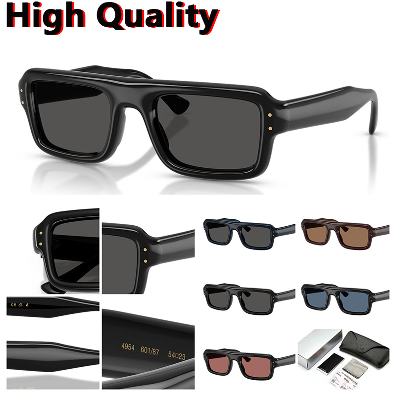 top Quality new redesign flacko puffer Style Sunglasses No.4954 Men Women Retro Rivet Brand asap Designer Sun Glasses with high quality free package
