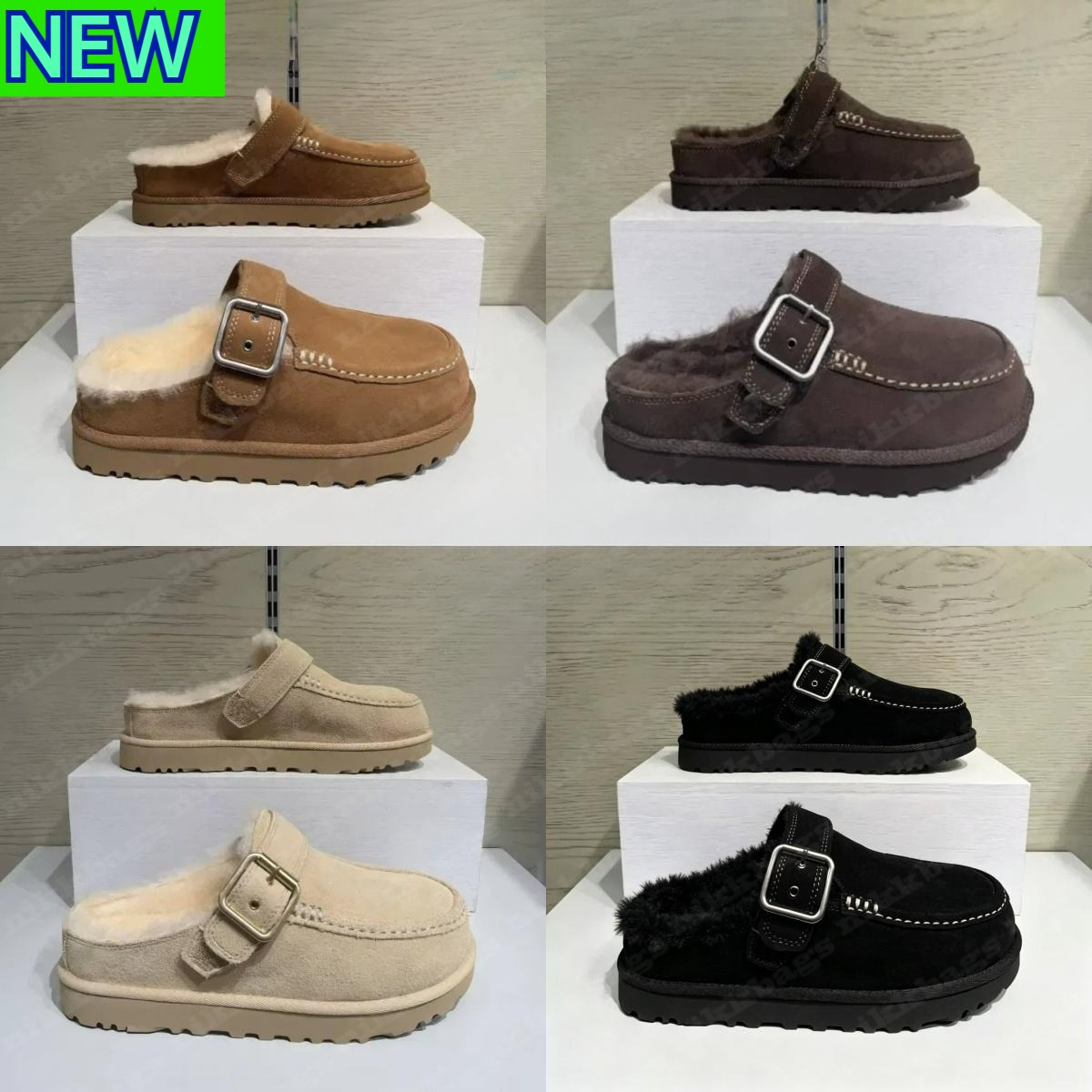 Designer Clog Slippers Clogs Hi Slides Dad Sandal Golden star Beach Women Men Tazz Tasman Fall Driftwood Chestnut Sand Winter Summer AC